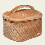 Bolsa Baú Térmica de Veludo Caramelo P