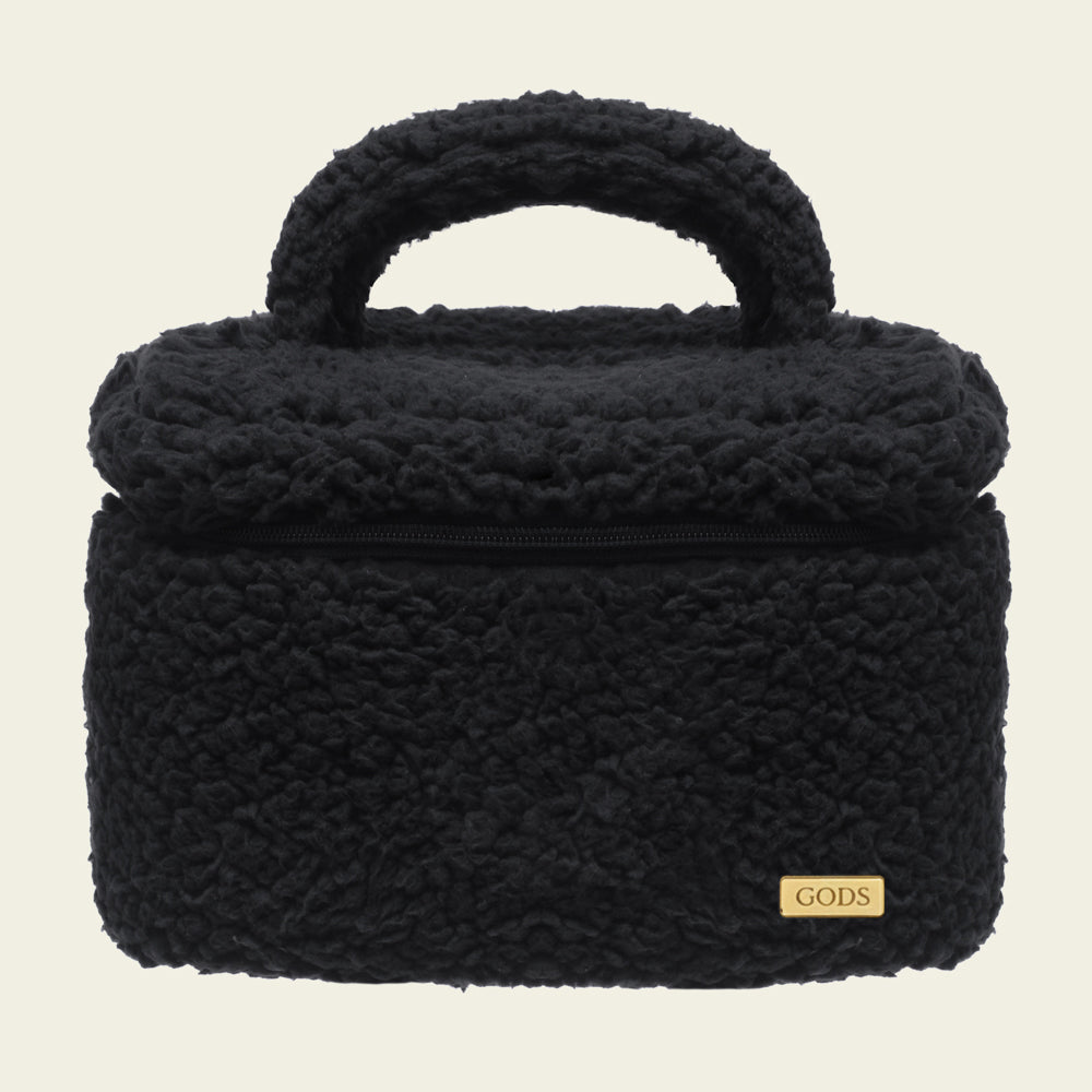 NECESSAIRE LÃ CARAPINHA PRETA