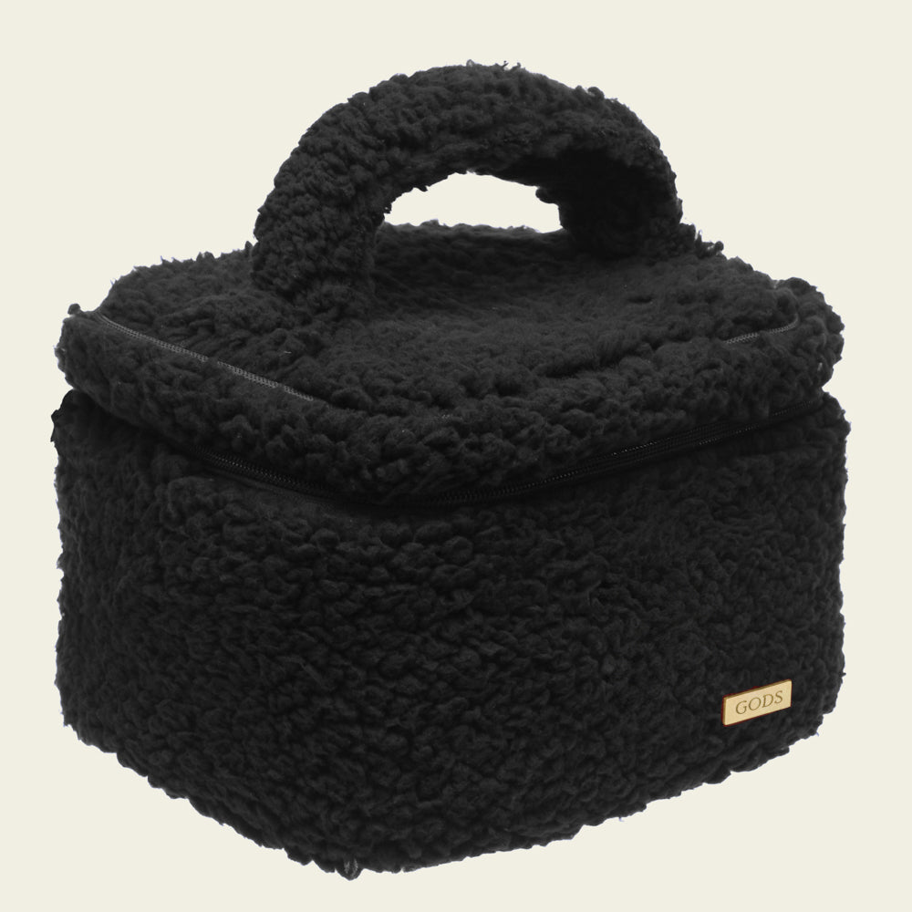 NECESSAIRE LÃ CARAPINHA PRETA