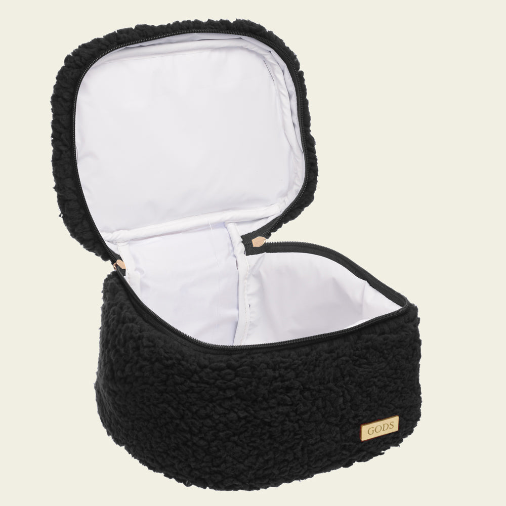 NECESSAIRE LÃ CARAPINHA PRETA