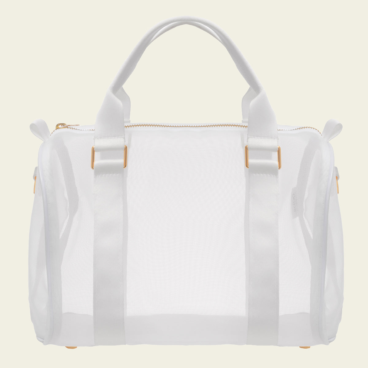 Kit Essencial de Bolsas em Tela Nylon Branca (P, M, G)