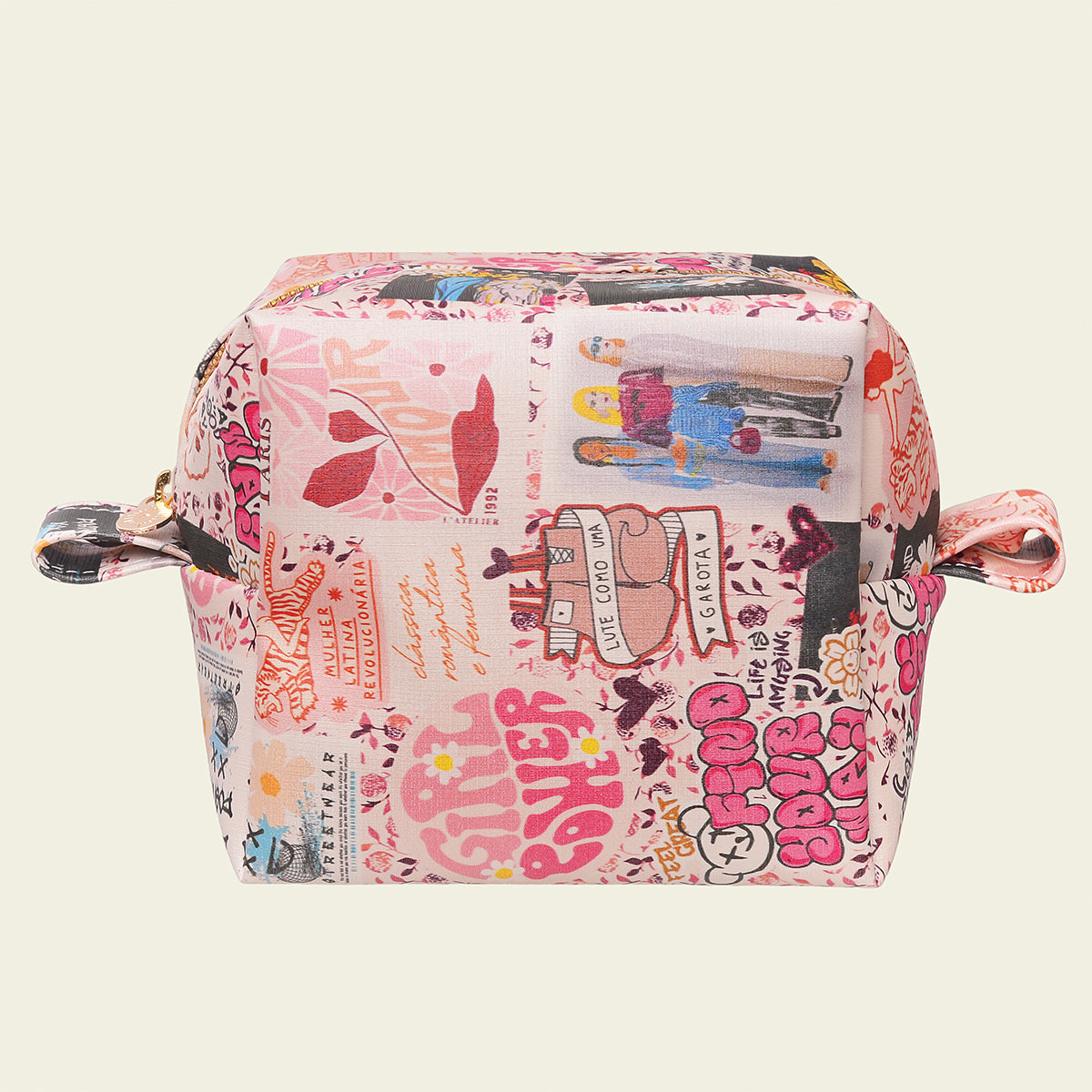 Necessaire em couro sintético – dia da mulher