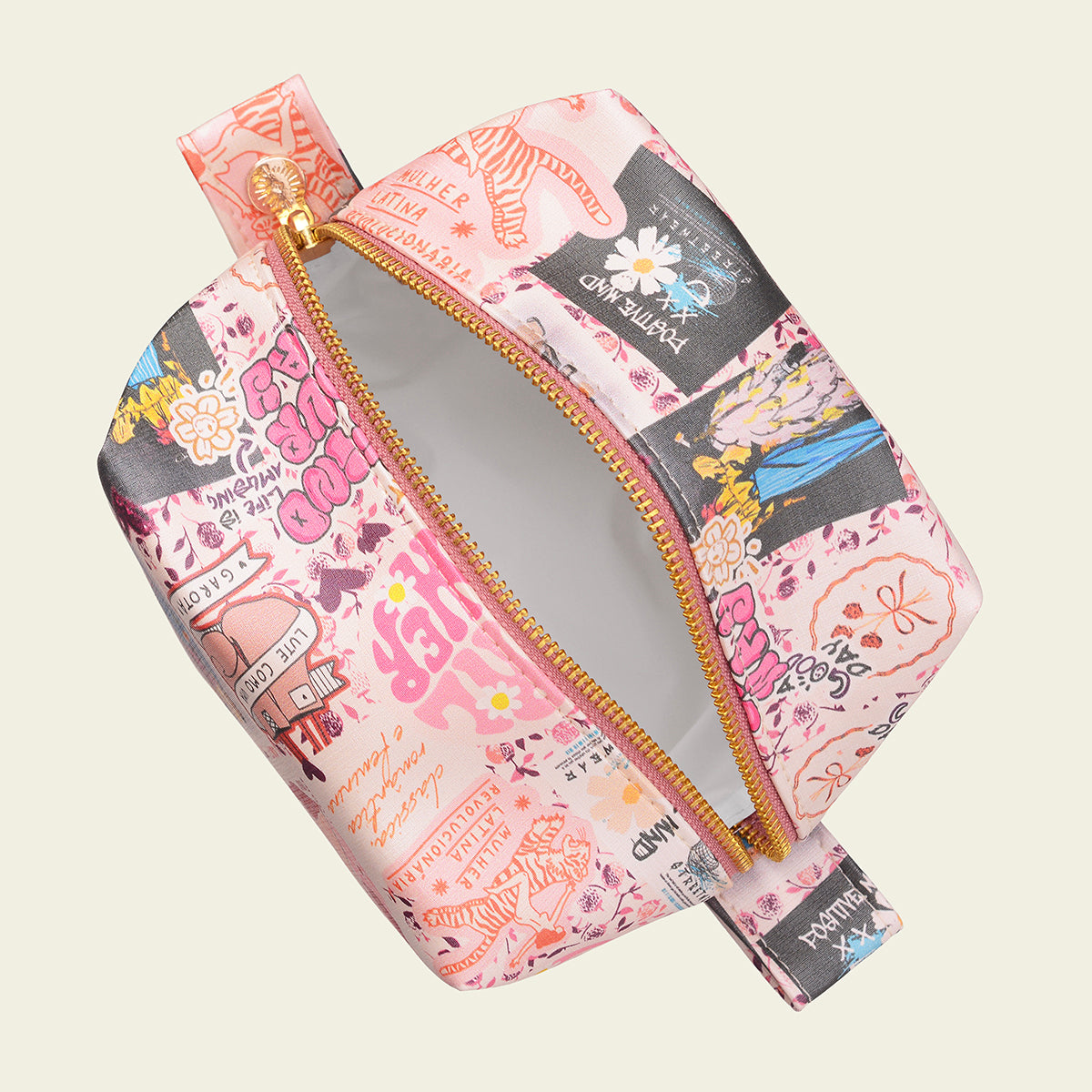 Necessaire em couro sintético – dia da mulher