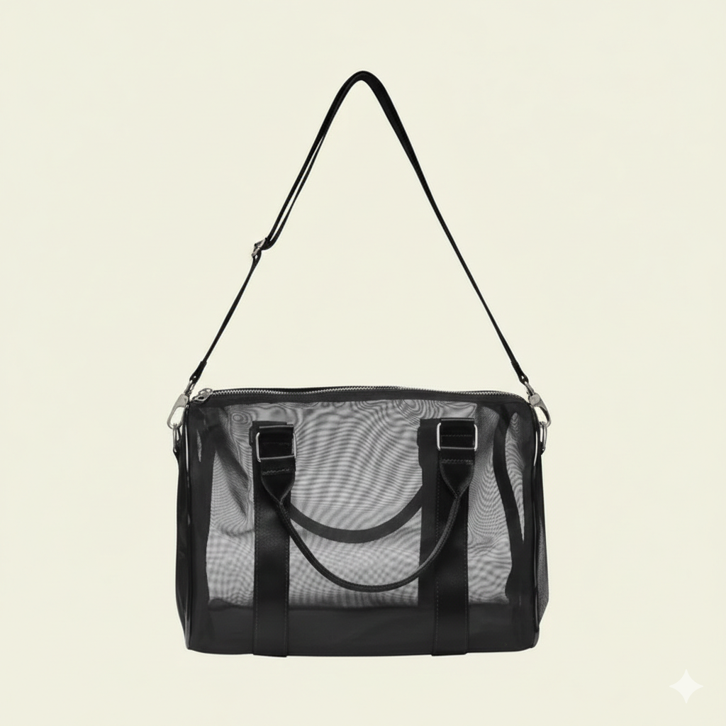 Bolsa Sport Classic em Tela Nylon Preta P